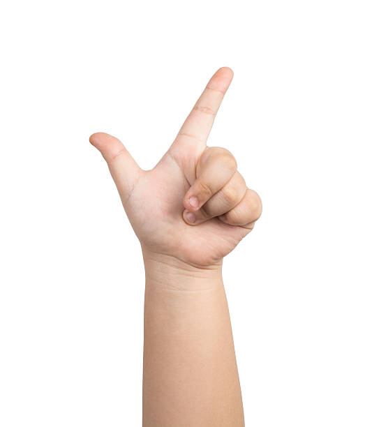 istock children hand touching or pointing to something 622185134