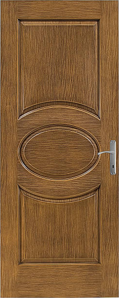 istock wooden door isolated 622188694