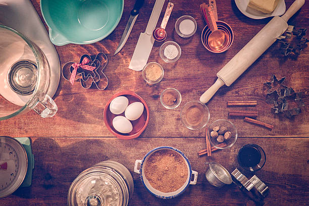 istock Ingredients and Baking Utensils for Christmas Baking 622191108
