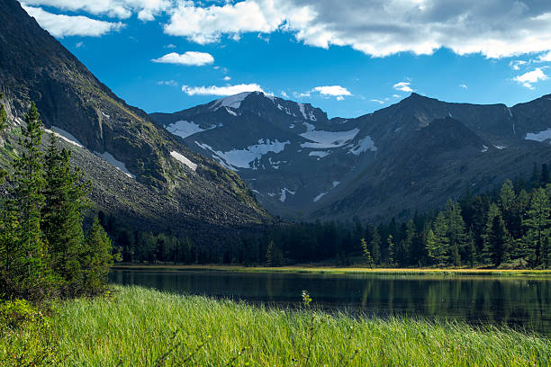 istock Lake in the Altai mountains, Russia 622192000