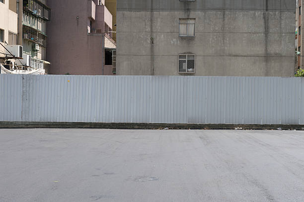 istock Large blank billboard on a street wall 622192336