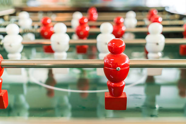 istock Close-up of foosball table 622193614