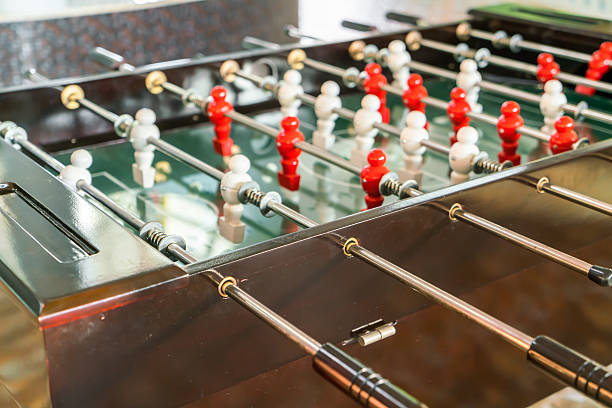 istock Close-up of foosball table 622194222