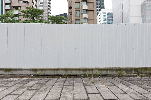 istock Large blank billboard on a street wall 622195706