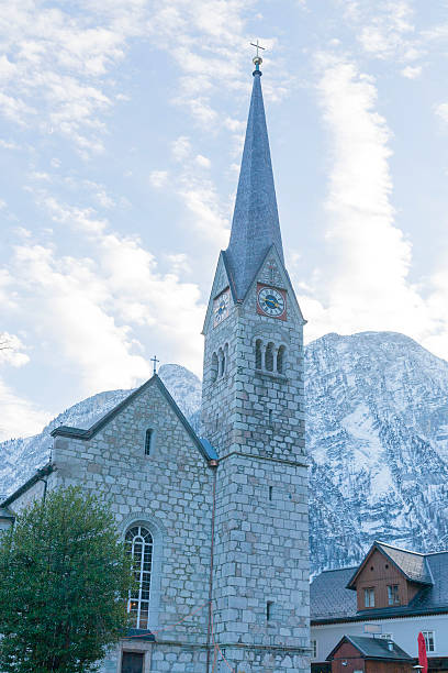 istock Church of Hallstatt 622195862