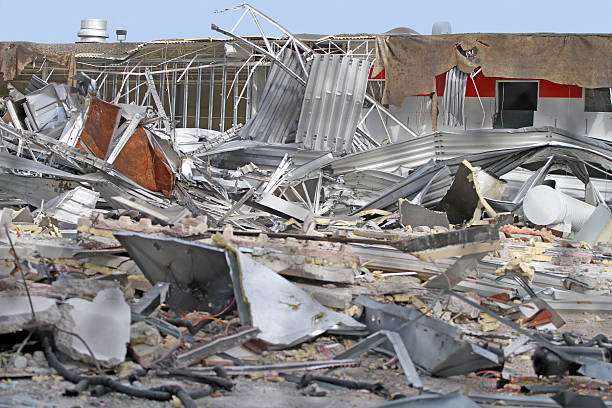 istock Building In Process Of Being Demolished 622195948