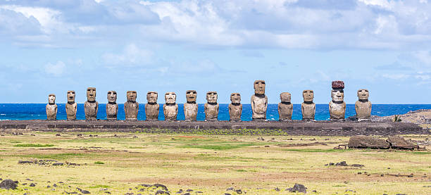 istock Frontal side of Tongariki 622197844