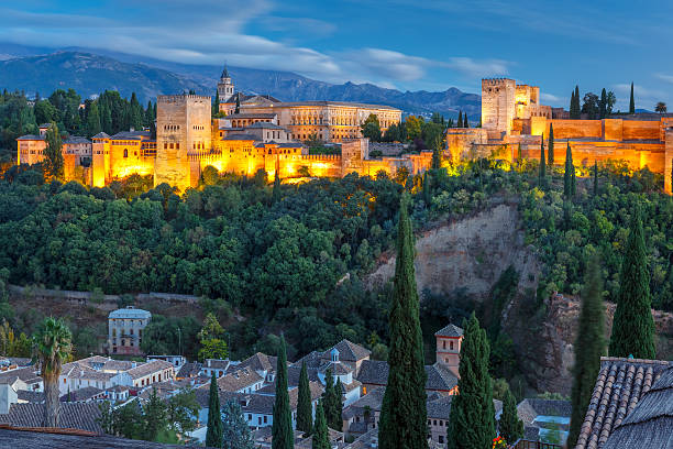 istock Alhambra at sunset in Granada, Andalusia, Spain 622197962