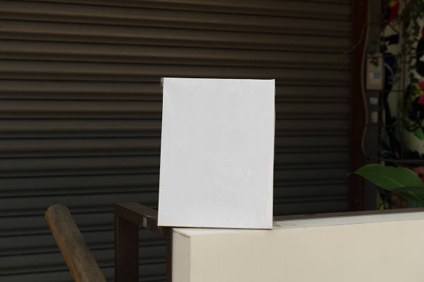 istock Large blank billboard on a street wall 622198044