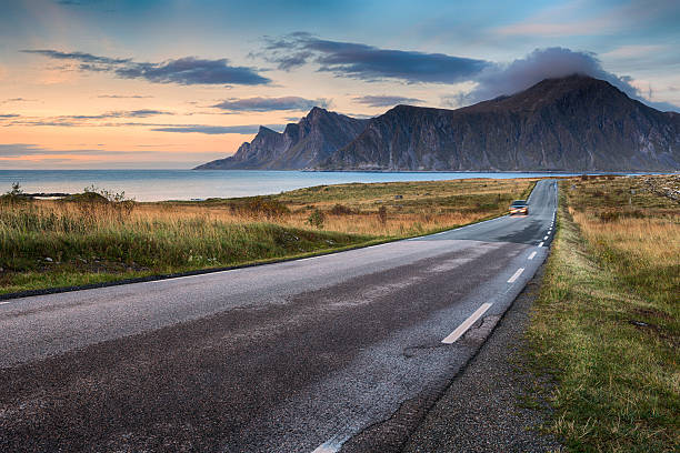 Road in Lofoten, Norway