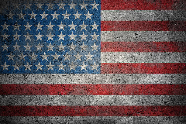 istock USA flag painted on concrete 622201110