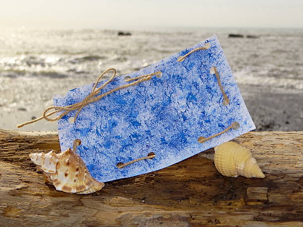 istock paper for labels at the beach 622203146