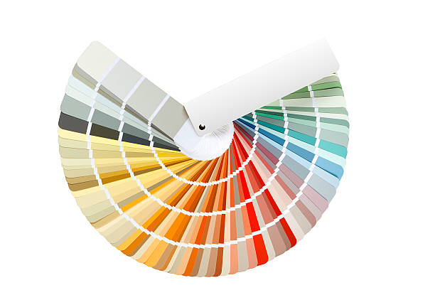 istock The color palette isolated on white background. 622203506