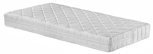 istock Orthopedic mattress. Isolated 622204504