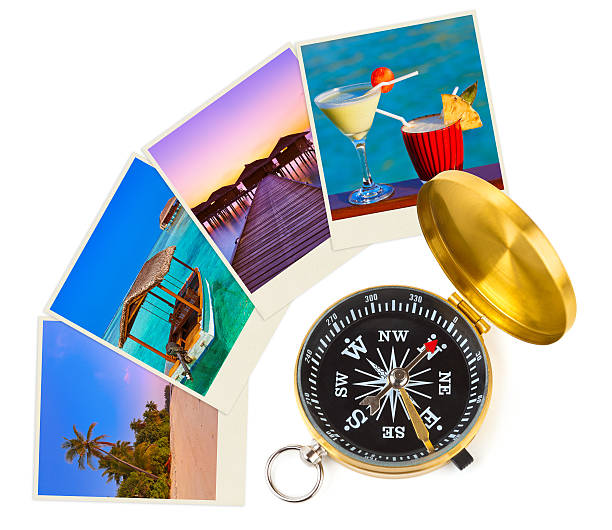 istock Maldives beach images and compass (my photos) 622208010
