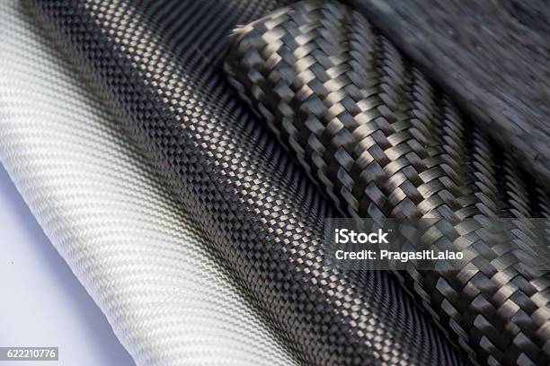 Carbon Fiber Composite Raw Material Stock Photo - Download Image Now - Composite Image, Material, Carbon Fibre