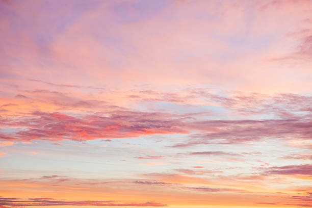 istock Beautiful colors sunset clouds 622210850