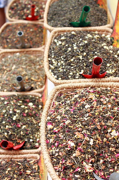 Dried flowers for sale in a spanish street shop