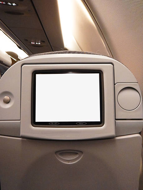 istock modern vehicle airplane seats with lcd display 622213426
