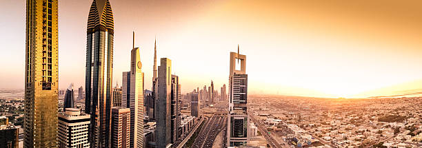 istock skyline of the Dubai downtown 622216082