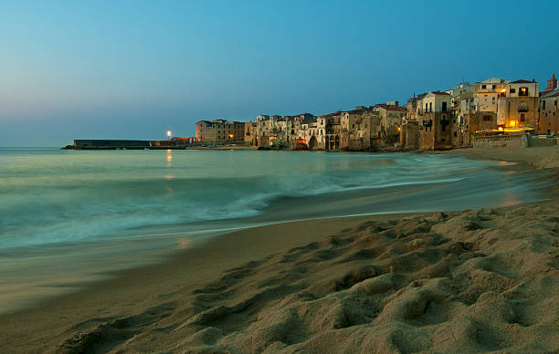 istock Cefalu in the evening, Sicily, Italy 622217176