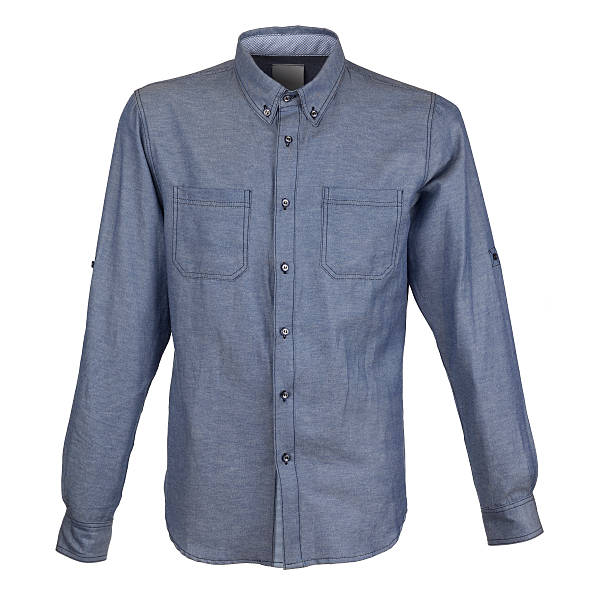 istock Men's shirt with long sleeves 622221994