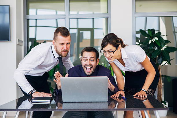 istock call center operators happy their success 622222666