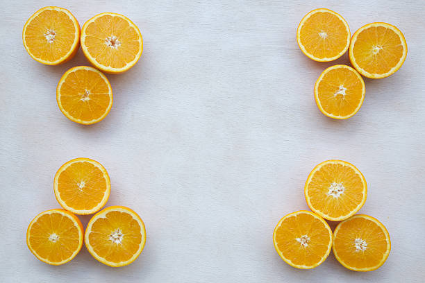 istock Pieces of orange 622224880