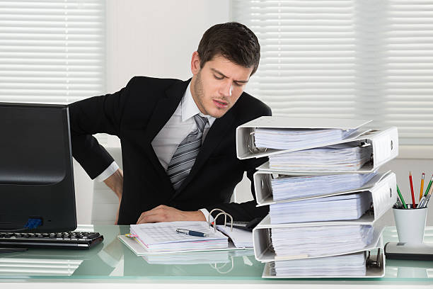 istock Businessman Suffering From Back Pain 622224960