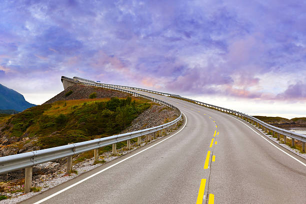 istock Fantastic bridge on the Atlantic road in Norway 622225522