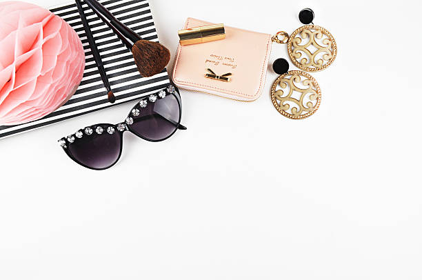 istock Flat lay. Mock-up product Workspace. Home office 622278194