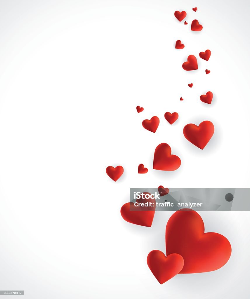 Cuori Di San Valentino Sfondo - Immagini vettoriali stock e altre immagini  di San Valentino - Festività pubblica - San Valentino - Festività pubblica,  Simbolo di cuore, Sfondi - iStock