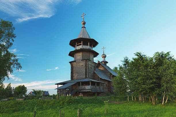 istock Wooden orthodox church 622278518