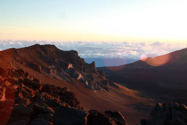 istock Top of Haleakala at the sunrise 622284824