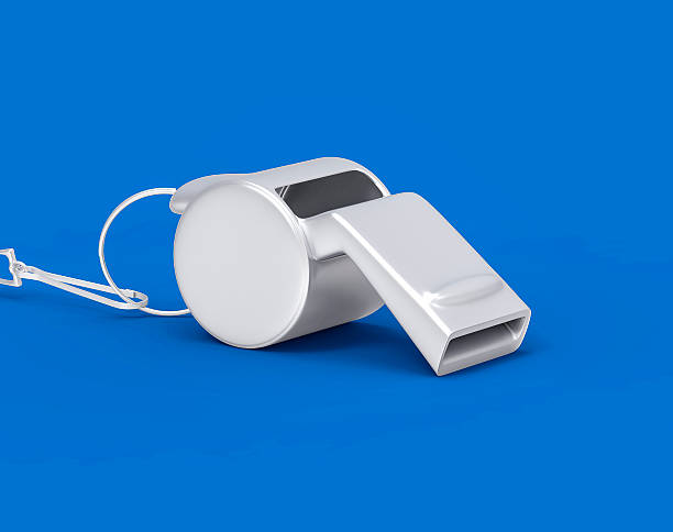 istock 3D Isolated Whistle. Sport Judge Trainer Goal. 622287150
