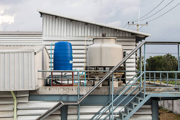 istock The small cooling tower on industry. 622288290