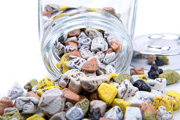 istock Chocolate Pebbles Spilling Out Of A Jar 622288380
