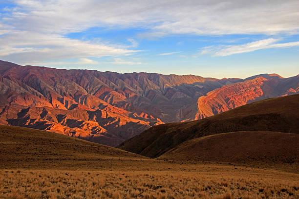 Fourteen colors hill, cerro de los 14 colores, Hornocal, Argentina Fourteen colors hill, cerro de los 14 colores, Hornocal, Jujuy Argentina lakebed stock pictures, royalty-free photos & images