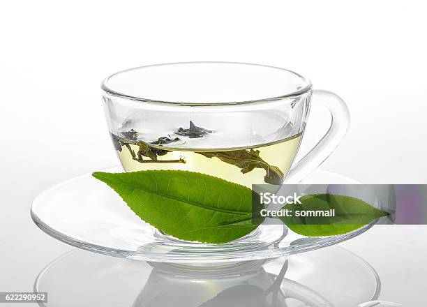 Tasse Tee Auf Weißem Hintergrund Stockfoto und mehr Bilder von Einzelner Gegenstand - Einzelner Gegenstand, Fotografie, Frühstück