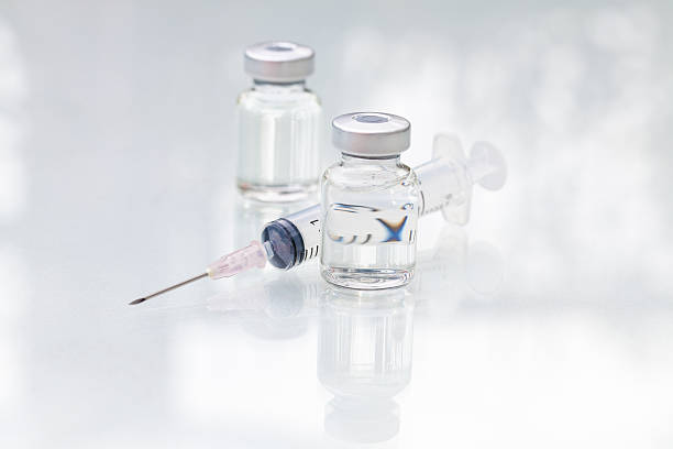 istock medical ampoules with syringe 622292002