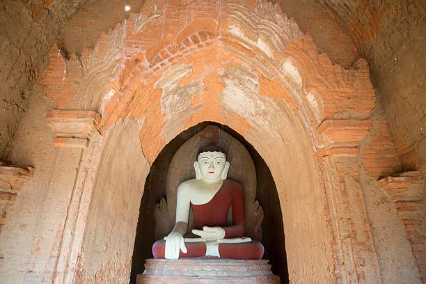 istock Buddha figure in a Pagoda in Bagan 622292440