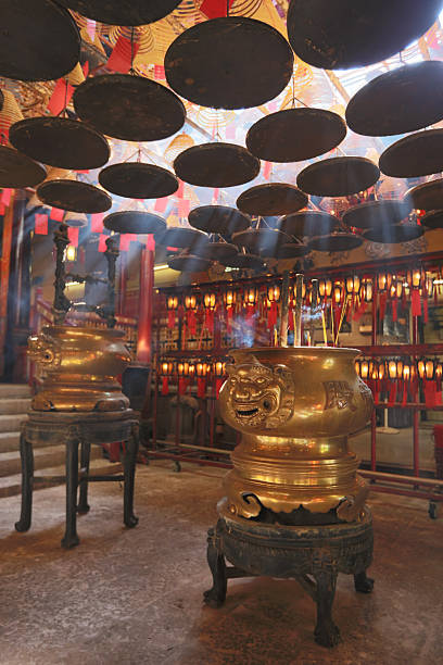 istock Interior of Man Mo Temple in Hong Kong 622296048