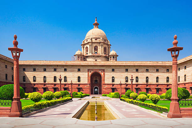 rashtrapati bhavan - rajpath - fotografias e filmes do acervo