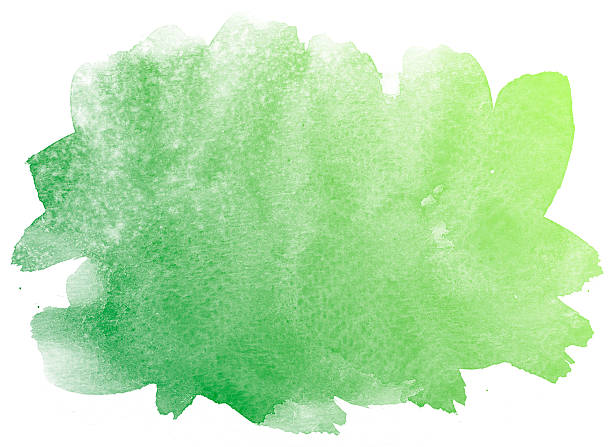 istock Abstract green watercolor background. 622303872