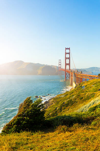 istock Golden Gate Bridge Marin Sunset Fort Point Coast V 622307690
