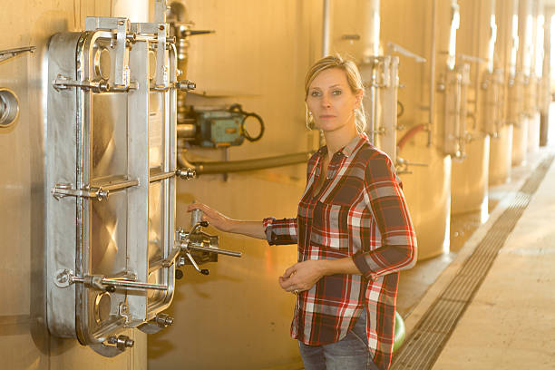 istock wine maker in agricultural cooperative 622308180