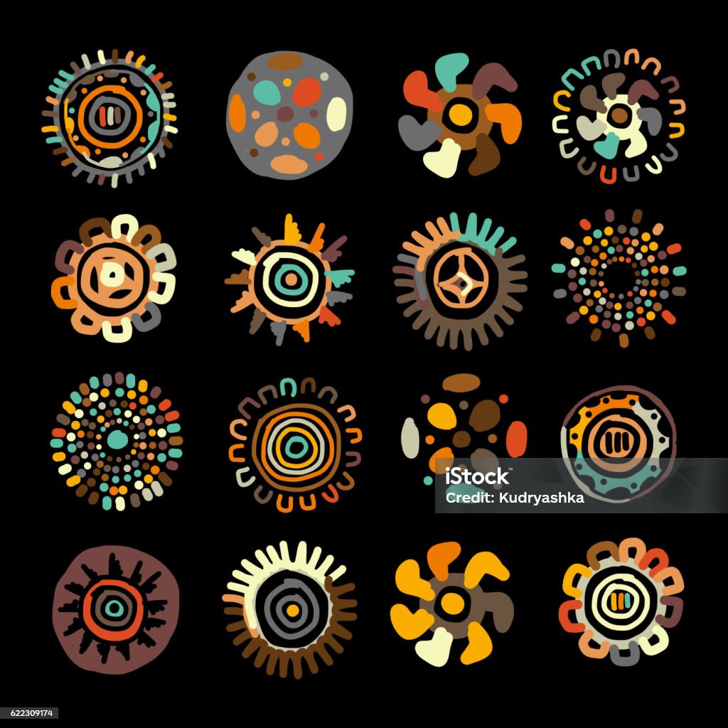 Ethnic handmade ornament for your design Ethnic handmade ornament for your design. Vector illustration Mexican Culture stock vector