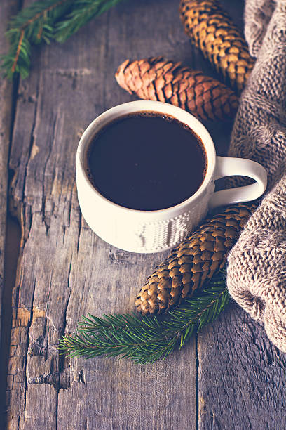 istock Coffee, Christmas still life. 622310600
