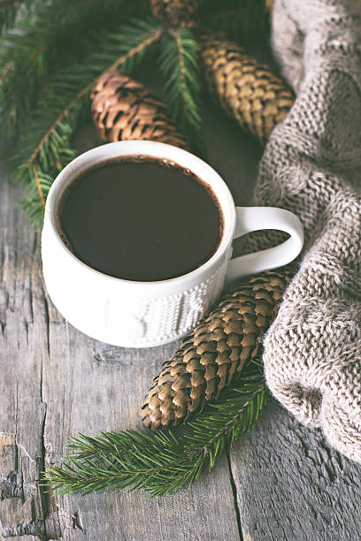 istock Coffee, Christmas still life. 622310800