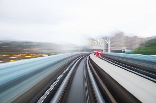 istock Speed motion in urban highway road tunnel 622311348